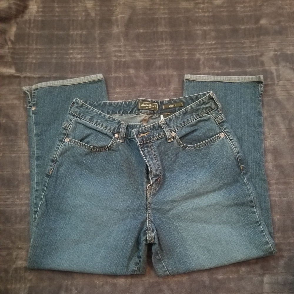 Eddie Bauer Capri Jean's 10